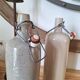 Bouteille en grès vintage