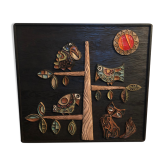 Vintage ceramic design Roland Zobel, the Cyclades 1970s