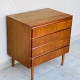 Scandinavian teak chest of drawers