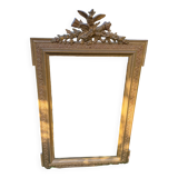 Large gilded mirror from the Louis XIV period