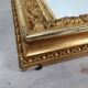 Miroir avec cadre doré