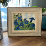 Oil on canvas signed