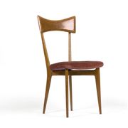 Set of 6 vintage dining chairs by Ico Parisi for Ariberto Colombo, Cantù