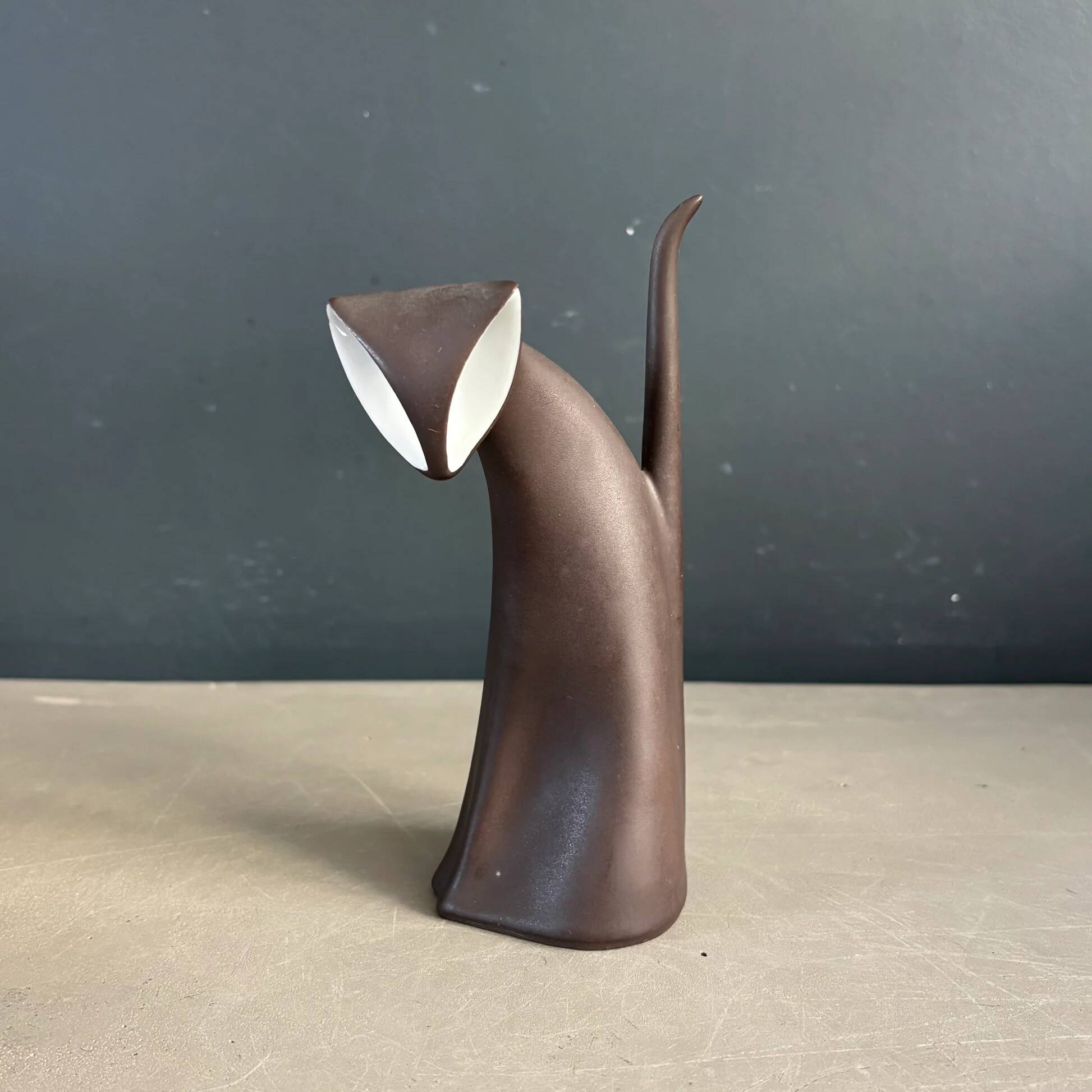 Porcelain chat by Jaroslav Jezek for Royal Dux - 1960
