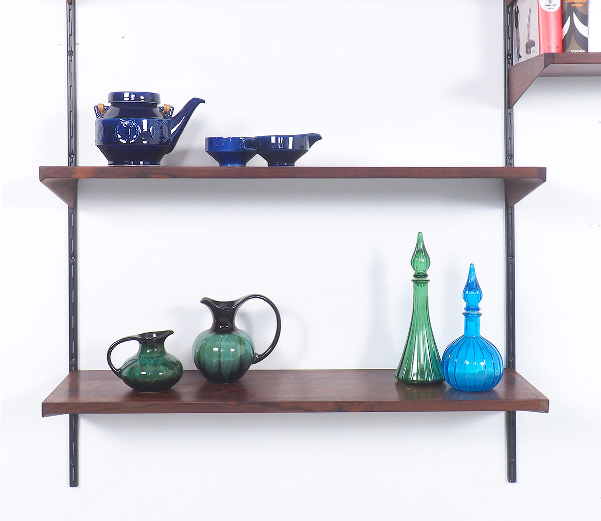 Rosewood Wall System by Kai Kristiansen for Feldballes Møbelfabrik, 1960s