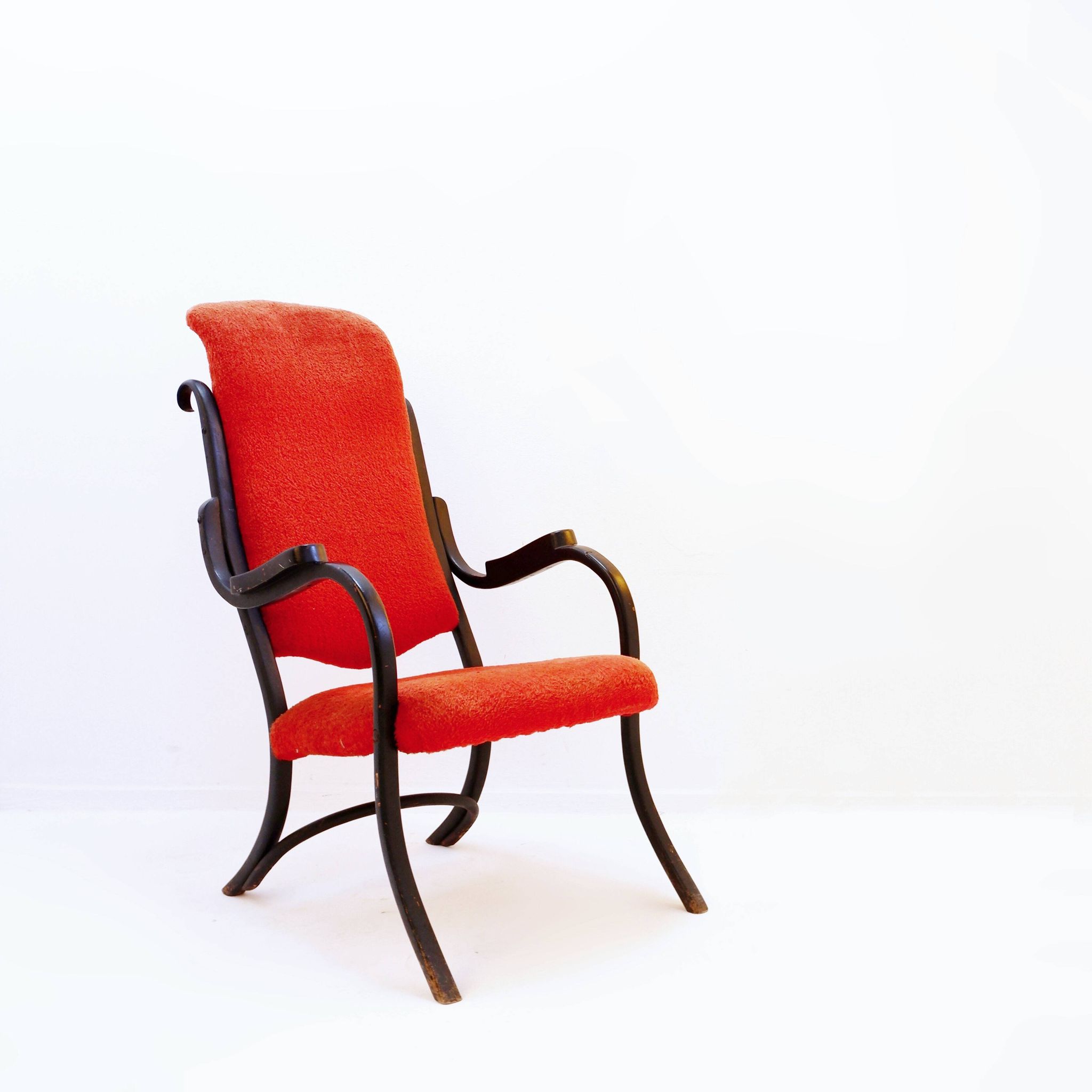 Fauteuil en bois courbé de Jacob & Josef Kohn, années 1890