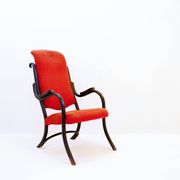 Fauteuil en bois courbé de Jacob & Josef Kohn, années 1890