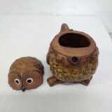 Zoomorphic owl teapot