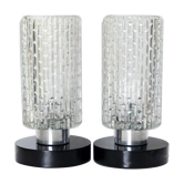Paire de lampes de table ou chevet 1960's