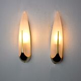 Pair of sconces "ears" idearte spain 1980