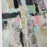 Original abstract urban landscape