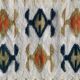 Handmade Yellow and Cream-White Flat-Weave Tapestry, Vlasti, Greece, 1960-70s
