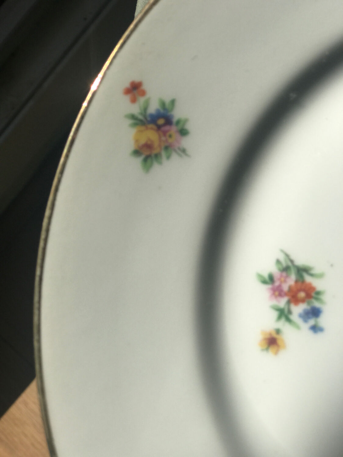 Antique Limoges cake stand