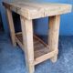 Workbench 120cm old solid wood