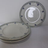 4 dessert plates from St Amand