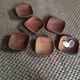 Series of 6 wooden ramekins