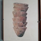 Set of 2 vintage illustrations signed Baudry