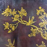 Vintage Chinese cabinet (red/gold) traditional scene bohomian