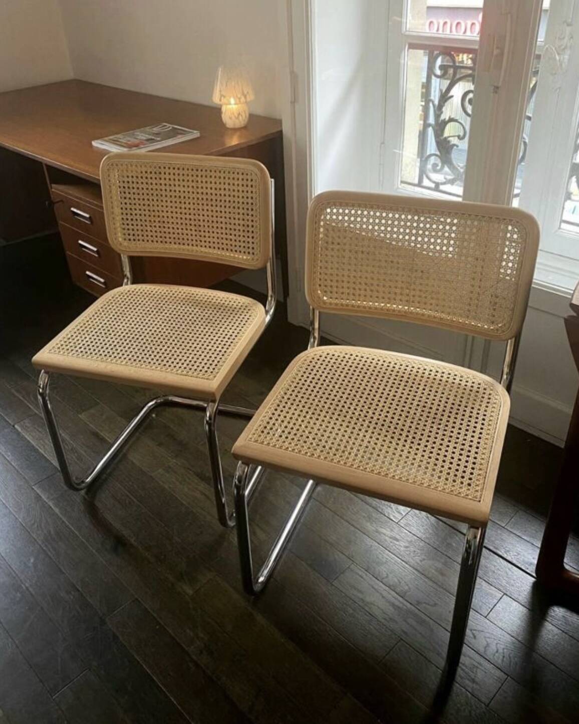 Cesca Chair B32 Marcel Breuer - Light Beech - Made in Italy