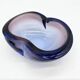 Cendrier « Blue Velvet » / Murano Sommerso – 1960–70s