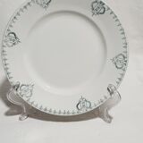 Lot de 10 assiettes plates en terre de fer