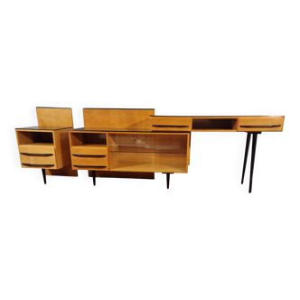 Desk by Mojmir Pozar for Up Závody, 1960s, Set of 2