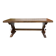 1970s mahogany monastery table - L=2m W=80cm H=75cm