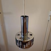 RAAK chrome metal pendant light, 1970s