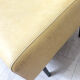 Banquette rockabilly vintage jaune1960