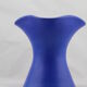 Vase modern Blue ceramic Topeko Keramik West Germany
