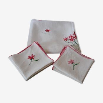 Tea tablecloth and towels