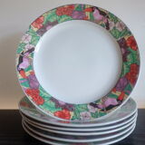 Plates tropical décor