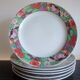 Plates tropical décor