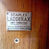 Mid Century Staples Ladderax Shelving Cupboard