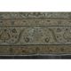 1970s Vintage Persian Handmade Wool Cotton Beige Area Rug 284x374