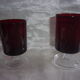 Lot de 15 verres à pied année 70