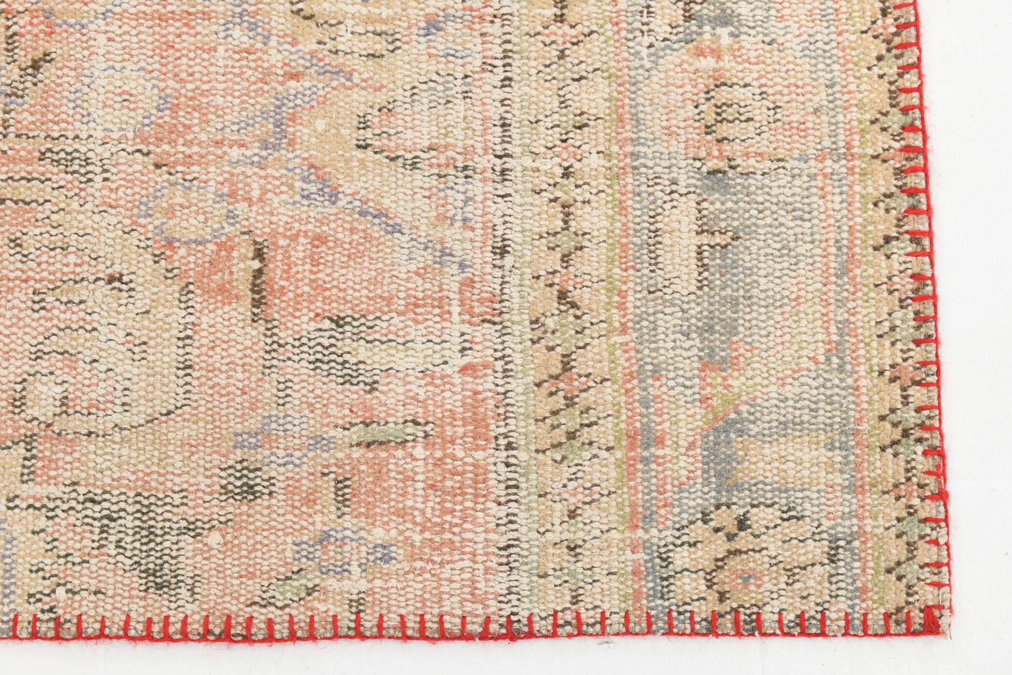 Distressed turkish rug 302x215cm