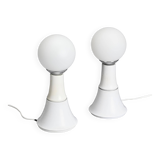 Pair of bedside lamps, circa 1970