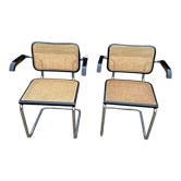 2 fauteuils B64 de Marcel Breuer