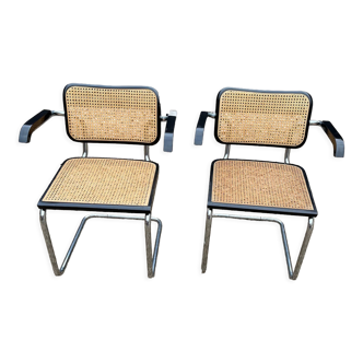 2 B64 armchairs by Marcel Breuer