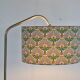 Smooth floor lamp magazine holder