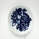 Vintage German peacock wall plate by Bjørn Wiinblad for Rosenthal, 1970s.