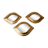 Trio miroir œil