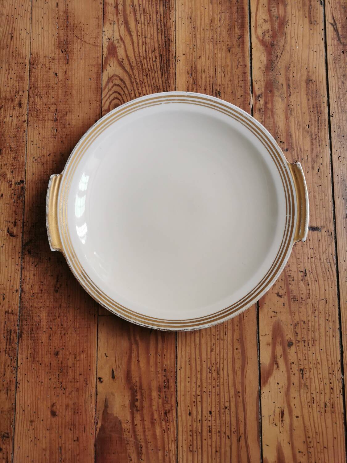 Vintage Limoges porcelain tart dish