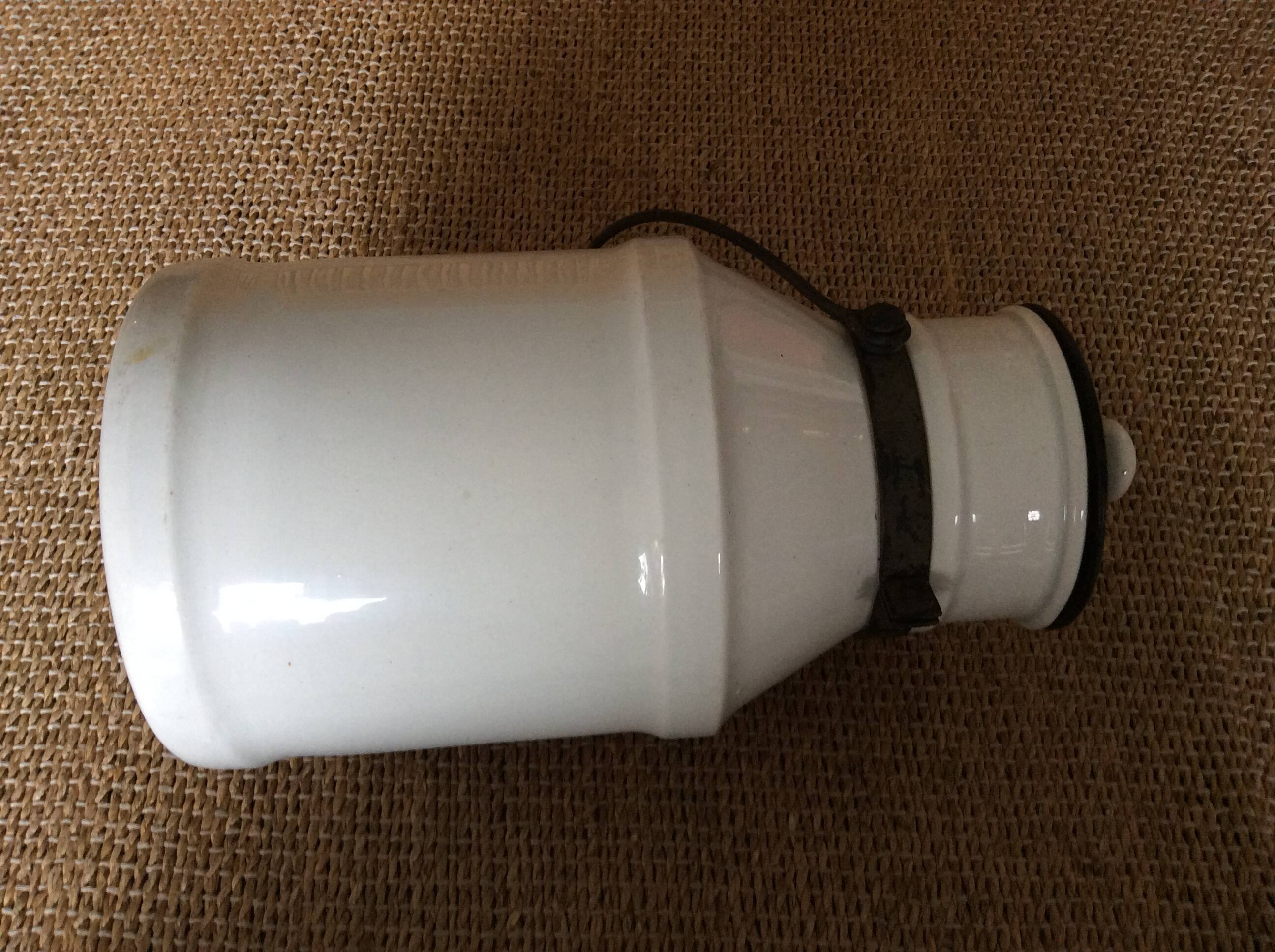 Antique milk jug