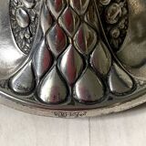 Pair of Art Nouveau candlesticks in silver metal WMF N°325