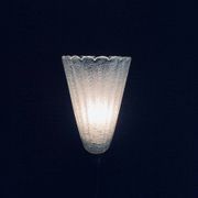 Italian Art Glass Wall Lamp by Barovier & Toso, 1950s