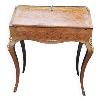 Bureau scriban de pente Louis xv