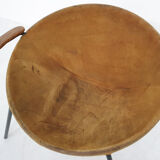 Fauteuil en daim « Balloon » Hans Olsen  pour Lea design, Danemark années 1950