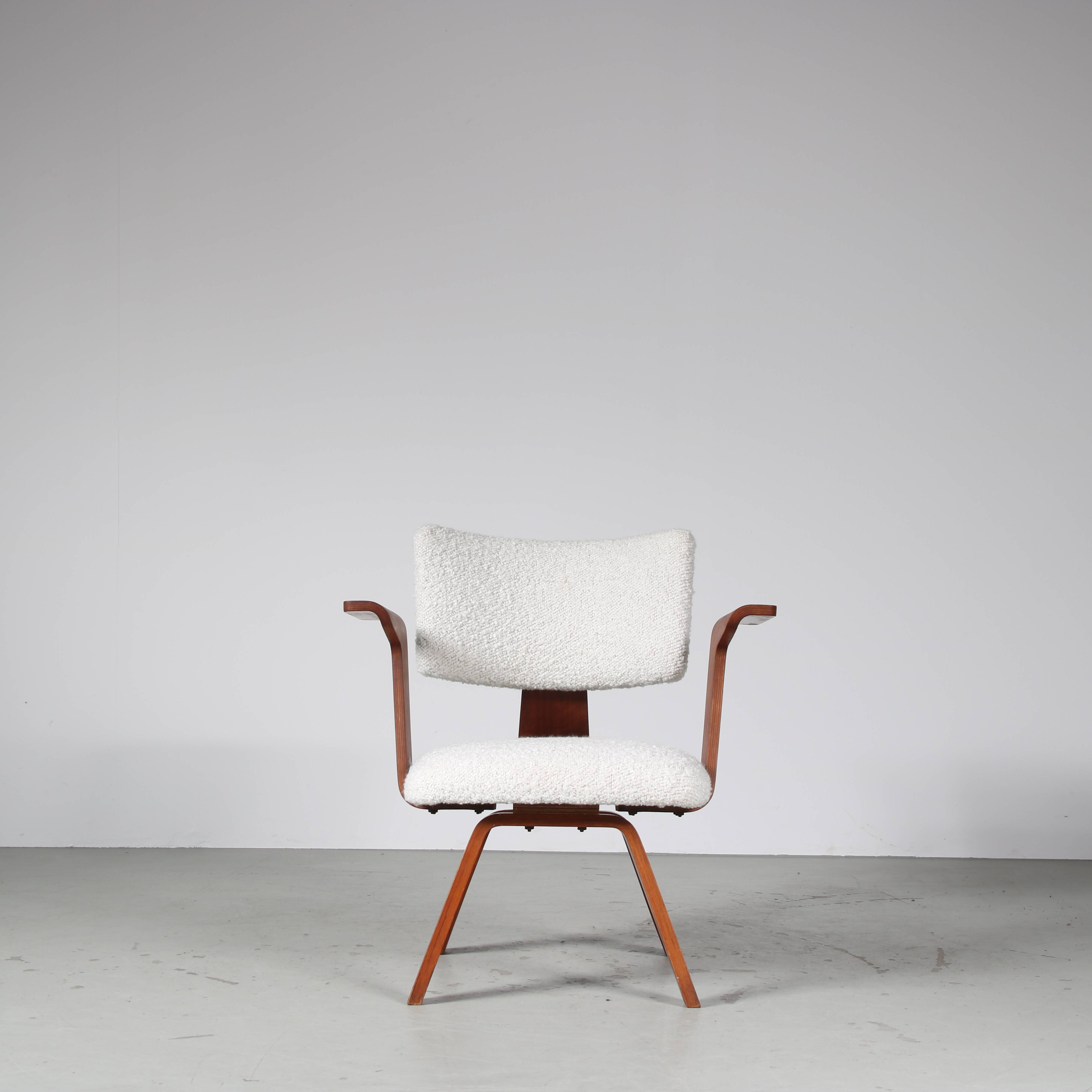 Cor Alons Easy Chair for De Boer Gouda, Netherlands 1950